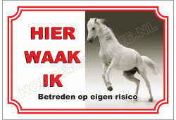 Wit paard