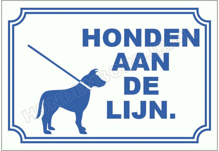 Honden aan de lijn