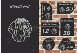 Naambord Bloedhond