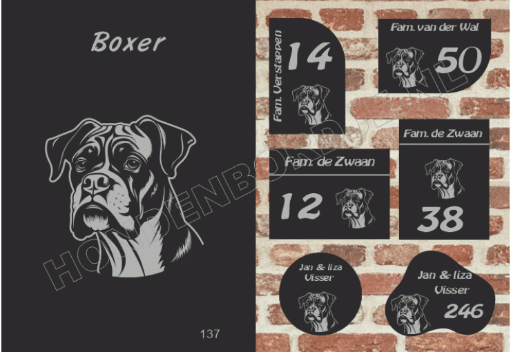Naambord Boxer
