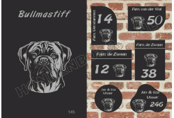 Naambord Bullmastiff