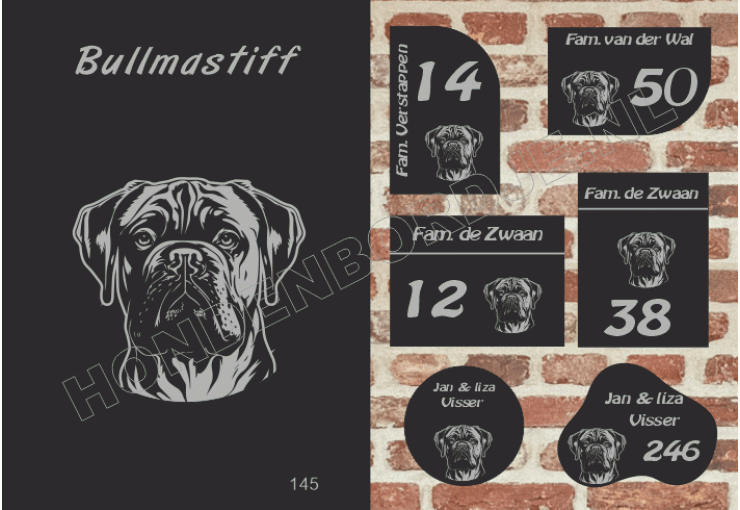 Naambord Bullmastiff Naambord Bullmastiff