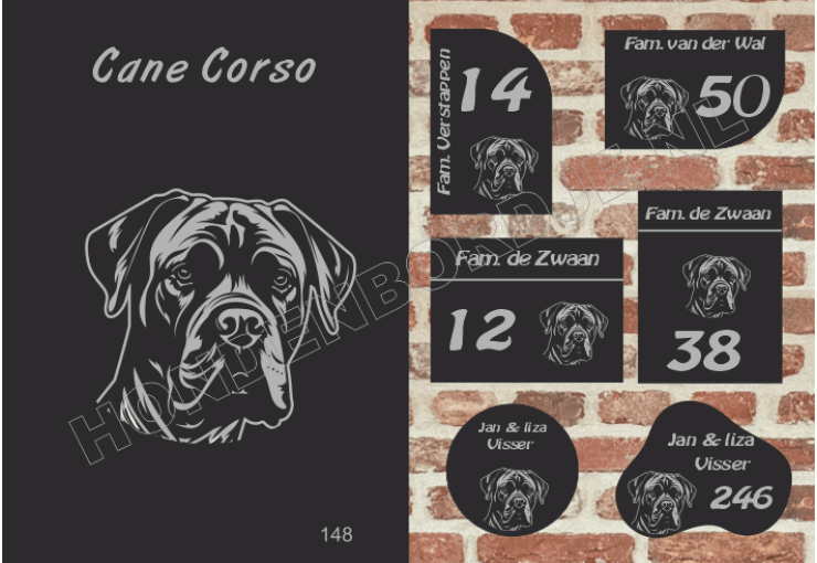 Naambord Cane Corso