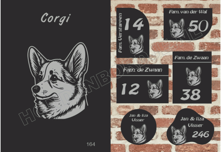 Naambord Corgi