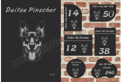 Naambord Duitse Pinscher