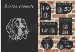 Naambord Duitse staande