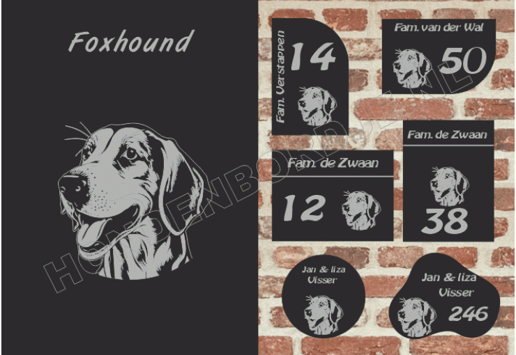 Naambord Foxhound