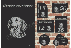 Naambord Golden retriever