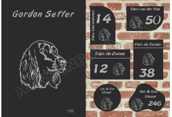 Naambord Gordon Setter