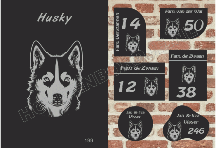 Naambord Husky Naambord Husky