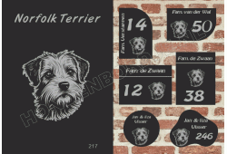 Naambord Norfolk Terrier