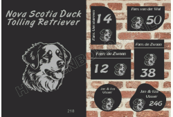 Naambord Nova Scotia Duck Toll.