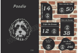 Naambord Poodle