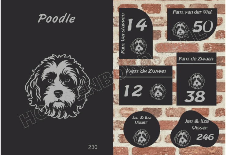Naambord Poodle Naambord Poodle