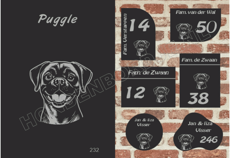 Naambord Puggle Naambord Puggle