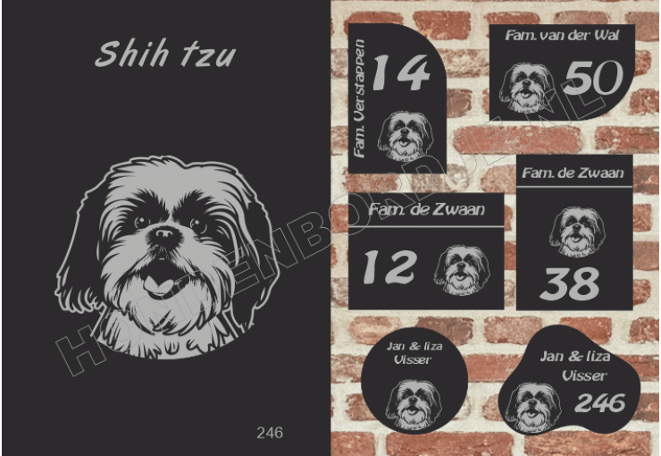 Naambord Shih tzu Naambord Shih tzu