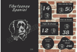 Naambord Tibetaanse Spaniel