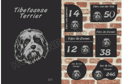 Naambord Tibetaanse Terrier