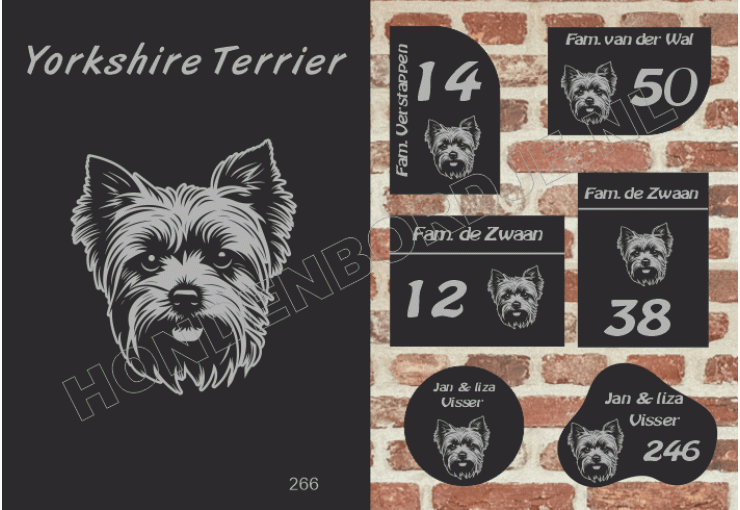 Naambord Yorkshire Terrier Naambord Yorkshire Terrier