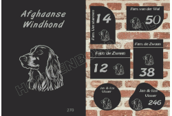 Naambord Afghaanse Windhond