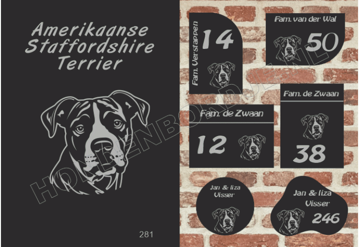 Naambord Ameri, Staffordshire Naambord Ameri, Staffordshire