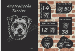 Naambord Australische Terrier
