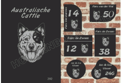 Naambord Australische Cattle
