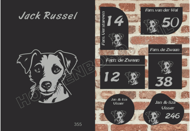Naambord Jack Russel