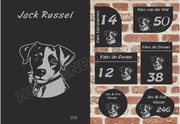Naambord Jack Russel