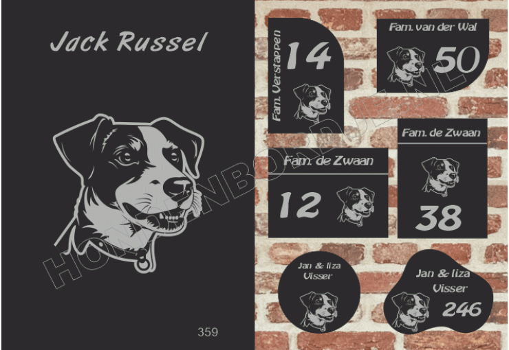 Naambord Jack Russel