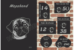 Naambord Mopshond