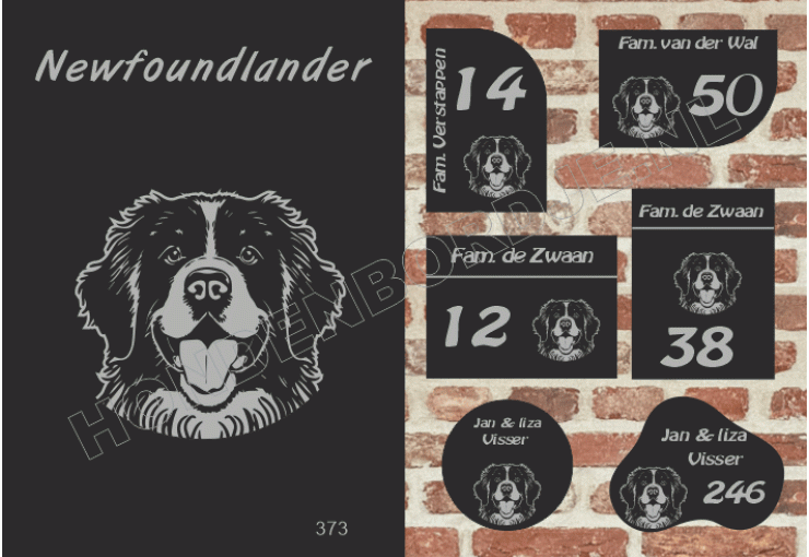 Naambord Newfoundlander Naambord Newfoundlander