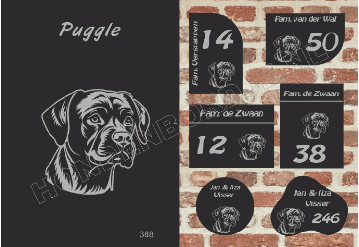Naambord Puggle
