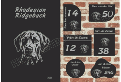 Naambord Rhodesian Ridgeback