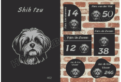 Naambord Shih tzu