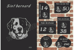 Naambord Sint bernard