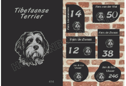 Naambord Tibetaanse Terrier