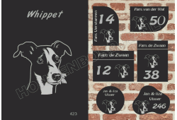 Naambord Whippet
