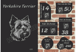 Naambord Yorkshire Terrier