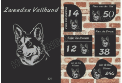 Naambord Zweedse Vallhund