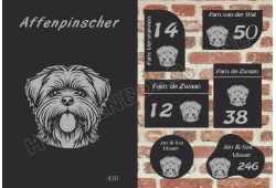 Naambord Affenpinscher