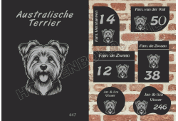 Naambord Australische Terrier