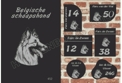 Naambord Belgische schaapshond