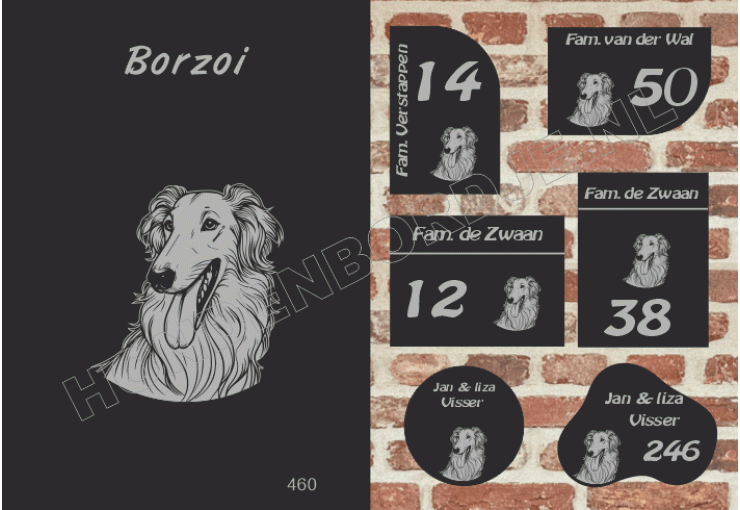 Naambord Borzoi Naambord Borzoi