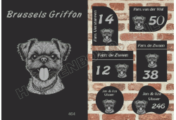 Naambord Brussels Griffon