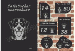 Naambord Entlebucher sennenhond