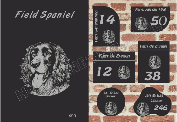 Naambord Field Spaniel