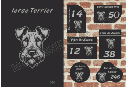 Naambord Ierse Terrier