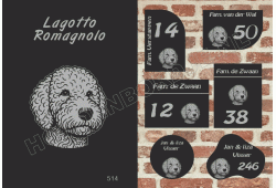 Naambord Lagotto Romagnolo