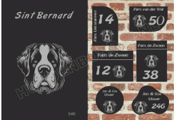 Naambord Sint Bernard